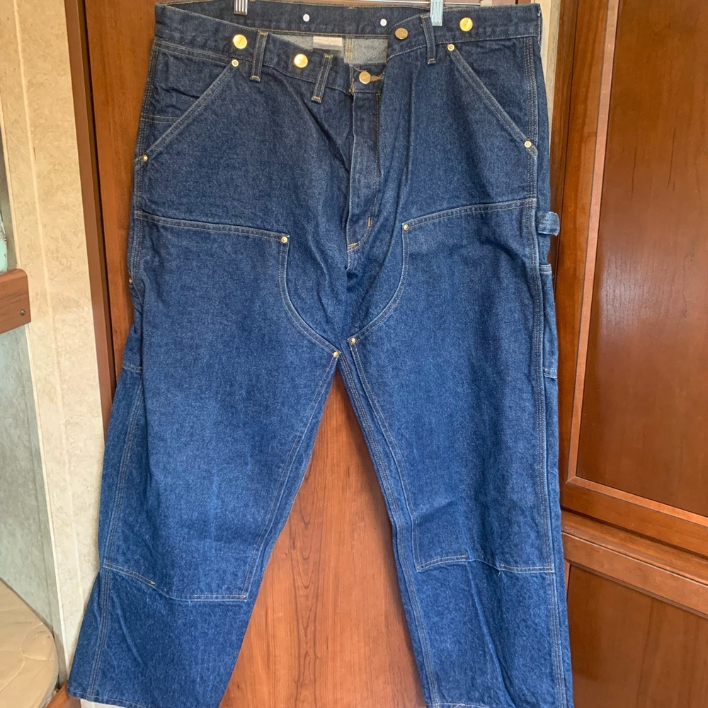 Men’s Double Knee Logger Carharrt Jeans 44x30 (2 pair)